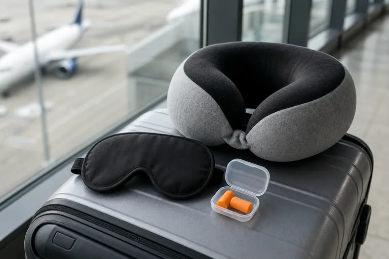 Mavogel Sleep Mask travel gear scene