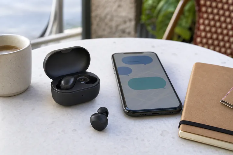 Timekettle Translator Earbuds travel gear scene