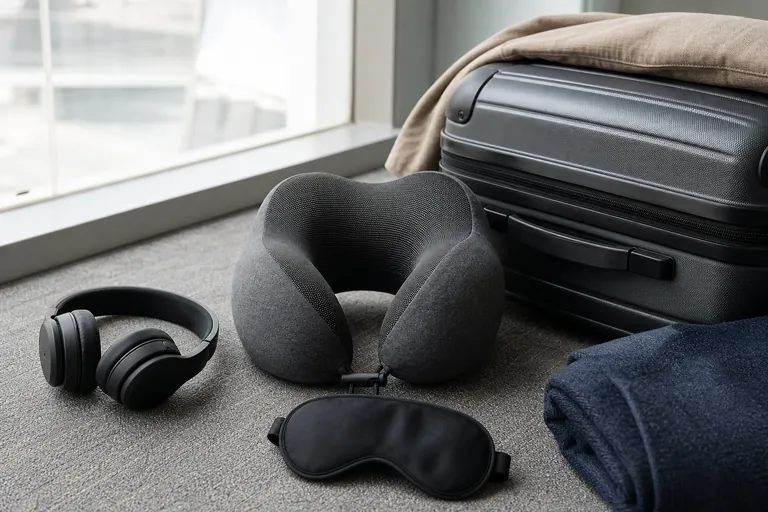 Trtl Travel Pillow travel gear scene