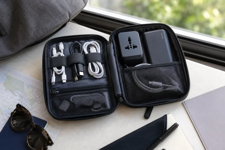 UGREEN USB-C Cable Pack travel gear scene